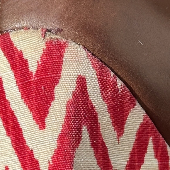 ELLA MOSS BROWN LEATHER WEDGE - EUC - Picture 8 of 8